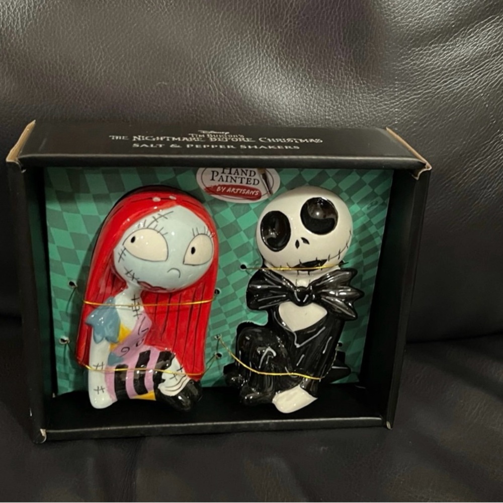 Halloween Nightmare Before Christmas Salt and Pepper Shakers